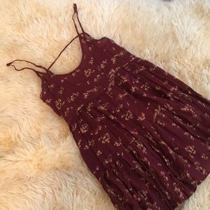 Maroon Tank Dress